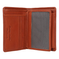 PÁNSKÁ KOŽENÁ PENĚŽENKA QUENTIN COGNAC