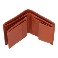 PÁNSKÁ KOŽENÁ PENĚŽENKA QUENTIN COGNAC