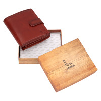 PÁNSKÁ KOŽENÁ PENĚŽENKA DAMIEN COGNAC