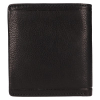 PÁNSKÁ KOŽENÁ PENĚŽENKA LUKA ČERNÁ