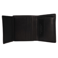 PÁNSKÁ KOŽENÁ PENĚŽENKA LUKA ČERNÁ