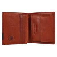 PÁNSKÁ KOŽENÁ PENĚŽENKA MATIAS COGNAC