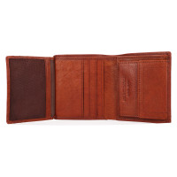 PÁNSKÁ KOŽENÁ PENĚŽENKA MATIAS COGNAC