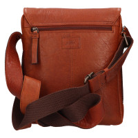 KOŽENÁ CROSSBODY CHARLIE COGNAC