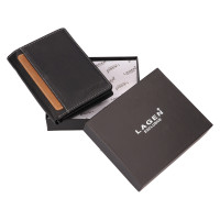 PÁNSKÁ KOŽENÁ PENĚŽENKA MARCUS ČERNÁ