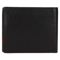 PÁNSKÁ KOŽENÁ PENĚŽENKA MICHEL ČERNÁ