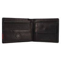 PÁNSKÁ KOŽENÁ PENĚŽENKA MICHEL ČERNÁ