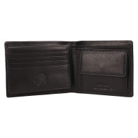 PÁNSKÁ KOŽENÁ PENĚŽENKA RUSSO ČERNÁ