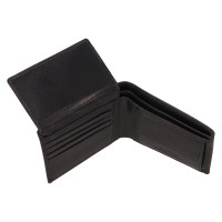 PÁNSKÁ KOŽENÁ PENĚŽENKA RUSSO ČERNÁ