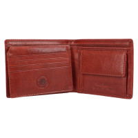 PÁNSKÁ KOŽENÁ PENĚŽENKA RUSSO COGNAC