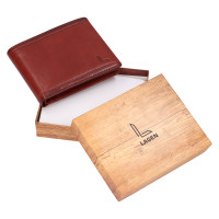 PÁNSKÁ KOŽENÁ PENĚŽENKA RUSSO COGNAC