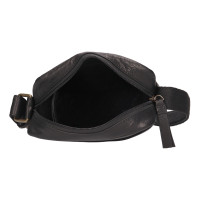 KOŽENÁ CROSSBODY MORGAN ČERNÁ