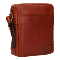 KOŽENÁ CROSSBODY MORGAN COGNAC