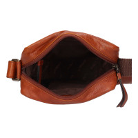 KOŽENÁ CROSSBODY MORGAN COGNAC