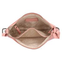 DÁMSKÁ KOŽENÁ KABELKA JULI RŮŽOVÁ