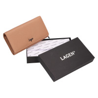 DÁMSKÁ KOŽENÁ PENĚŽENKA CAROLINA BÉŽOVÁ