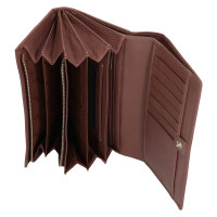 DÁMSKÁ KOŽENÁ PENĚŽENKA CAROLINA TMAVĚ HNĚDÁ