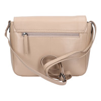 DÁMSKÁ KOŽENÁ KABELKA VICTORIA BÉŽOVÁ