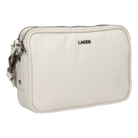 DÁMSKÁ KOŽENÁ KABELKA DIAZ BÍLÁ