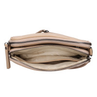 DÁMSKÁ KOŽENÁ KABELKA DIAZ BÉŽOVÁ