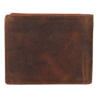 PÁNSKÁ KOŽENÁ PENĚŽENKA MEYER COGNAC