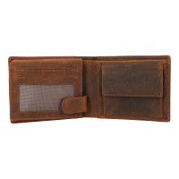 PÁNSKÁ KOŽENÁ PENĚŽENKA MEYER COGNAC