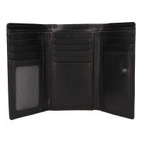 DÁMSKÁ KOŽENÁ PENĚŽENKA JACKIE ČERNÁ