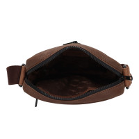 CROSSBODY AXEL TMAVĚ HNĚDÁ