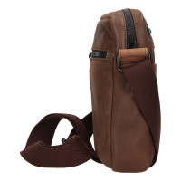 CROSSBODY AXEL TMAVĚ HNĚDÁ