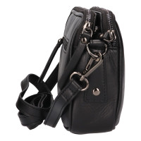 DÁMSKÁ KOŽENÁ KABELKA DIAZ ČERNÁ