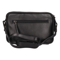 DÁMSKÁ KOŽENÁ KABELKA DIAZ ČERNÁ