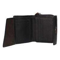 dámská kožená peněženka Linda - černá