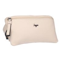 KOŽENÁ LEDVINKA KAROL OFF WHITE