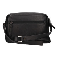 DÁMSKÁ KOŽENÁ KABELKA ZELDA ČERNÁ