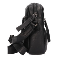 DÁMSKÁ KOŽENÁ KABELKA ZELDA ČERNÁ