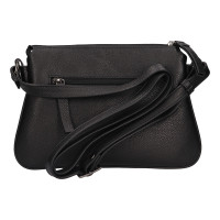 DÁMSKÁ KOŽENÁ KABELKA KAIA ČERNÁ