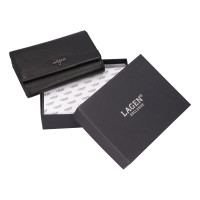 DÁMSKÁ KOŽENÁ PENĚŽENKA LEONOR ČERNÁ