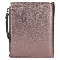 DÁMSKÁ KOŽENÁ PENĚŽENKA NOLA METALICKÁ FIALOVÁ