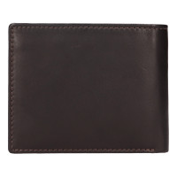 PÁNSKÁ KOŽENÁ PENĚŽENKA ARON HNĚDÁ