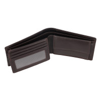 PÁNSKÁ KOŽENÁ PENĚŽENKA ARON HNĚDÁ