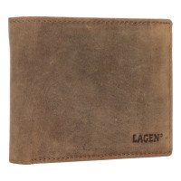 PÁNSKÁ KOŽENÁ PENĚŽENKA ADEN HNĚDÁ