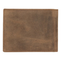 PÁNSKÁ KOŽENÁ PENĚŽENKA ADEN HNĚDÁ