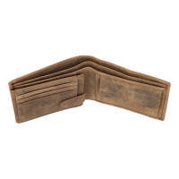 PÁNSKÁ KOŽENÁ PENĚŽENKA ADEN HNĚDÁ