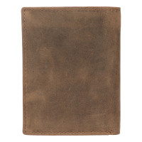 PÁNSKÁ KOŽENÁ PENĚŽENKA CODY HNĚDÁ