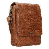 PÁNSKÉ KOŽENÉ CROSSBODY ELLIOT CAMEL