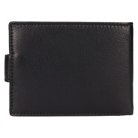 PÁNSKÁ KOŽENÁ PENĚŽENKA ALESSANDRO ČERNÁ