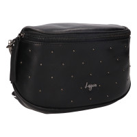 DÁMSKÁ KOŽENÁ LEDVINKA AVERY ČERNÁ