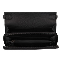 DÁMSKÁ KOŽENÁ KABELKA JUNA ČERNÁ