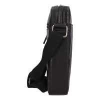 PÁNSKÉ KOŽENÉ CROSSBODY PAOLO ČERNÁ