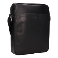 PÁNSKÉ KOŽENÉ CROSSBODY PAOLO ČERNÁ